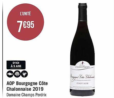 aop bourgogne côte chalonnaise 2019 domaine champs perdrix