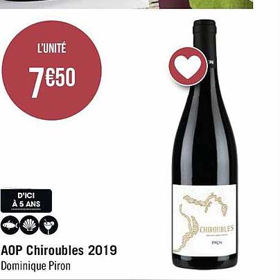 aop chiroubles 2019 dominique piron