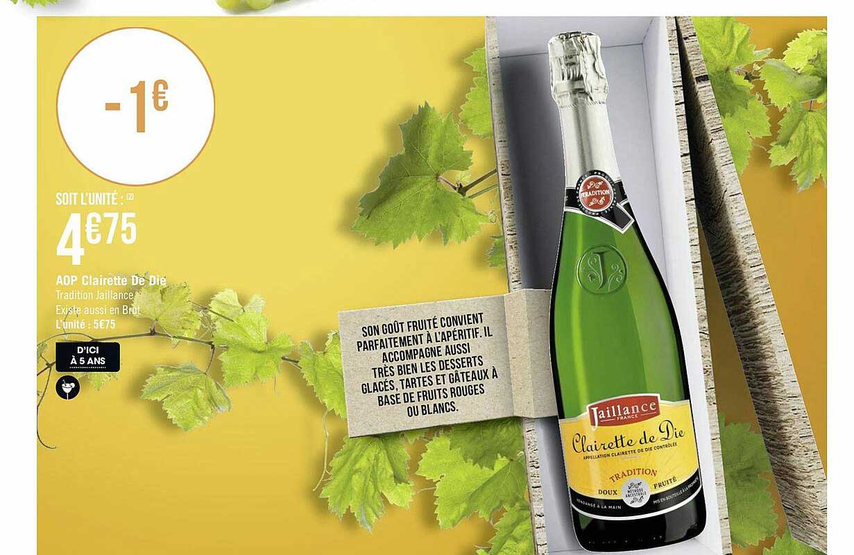 aop clairette de die tradition jaillance