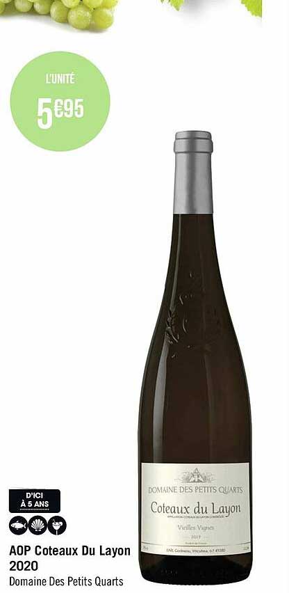 aop coteaux du layon 2020 domaine des petits quarts