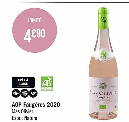 aop faugères 2020 mas olivier esprit nature