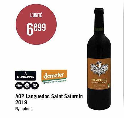 aop languedoc saint saturnin 2019 nymphius