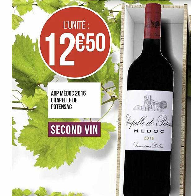 aop médoc 2016 chapelle de potensac