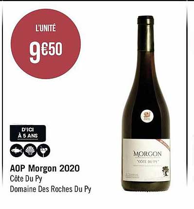aop morgon 2020 côte du py domaine des roches du py