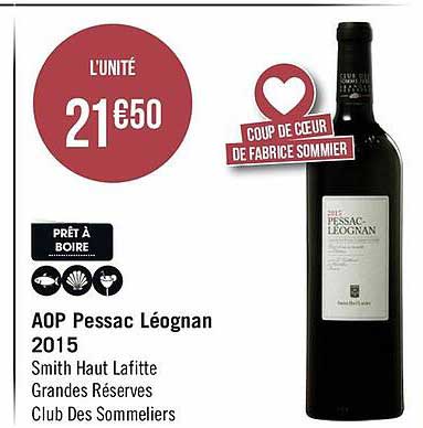 aop pessac léognan 2015 smith haut lafitte