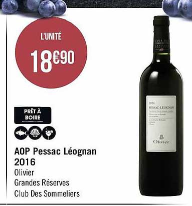 aop pessac léognan 2016 oliver