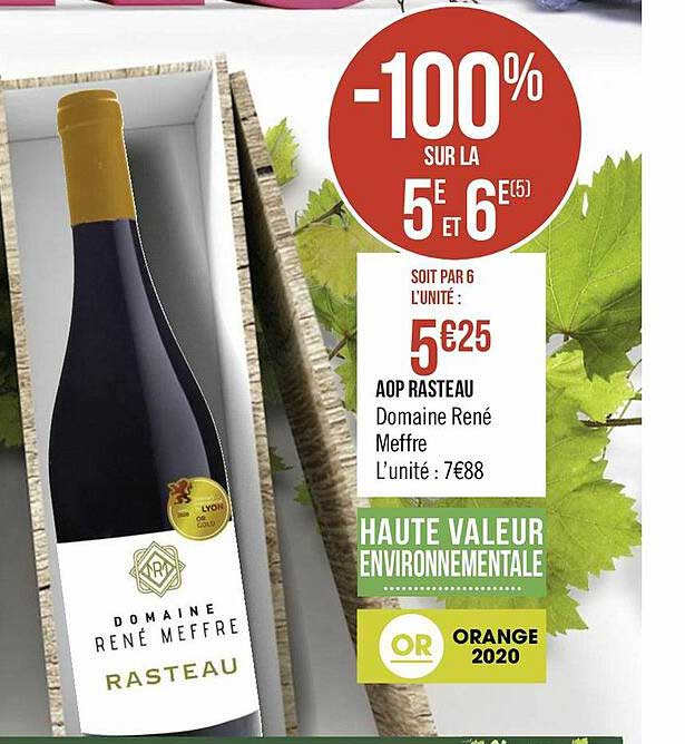 Aop Rasteau Domaine René Meffre