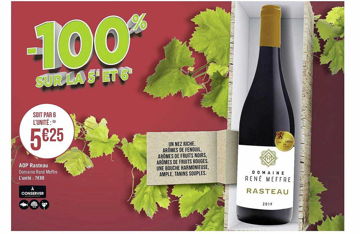 aop rasteau domaine rené meffre