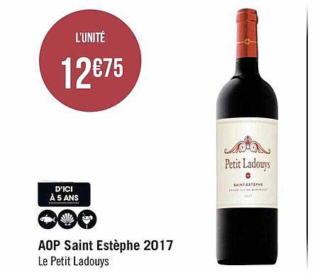 aop saint estèphe 2017 le petit ladouys