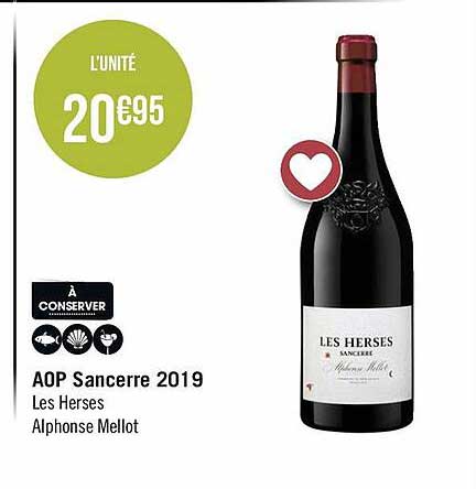 aop sancerre 2019 les herses alphonse mellot