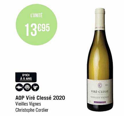 Aop Viré Clessé 2020 Vieilles Vignes Christophe Cordier