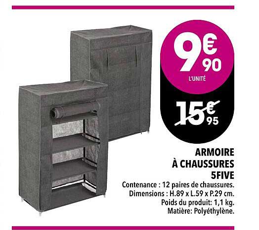 Armoire à Chaussures 5five
