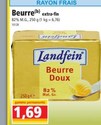 beurre extra-fin landfein