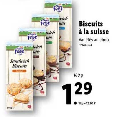 biscuits à la suisse alpen fest