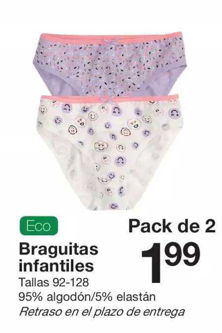 Braguitas Infantiles