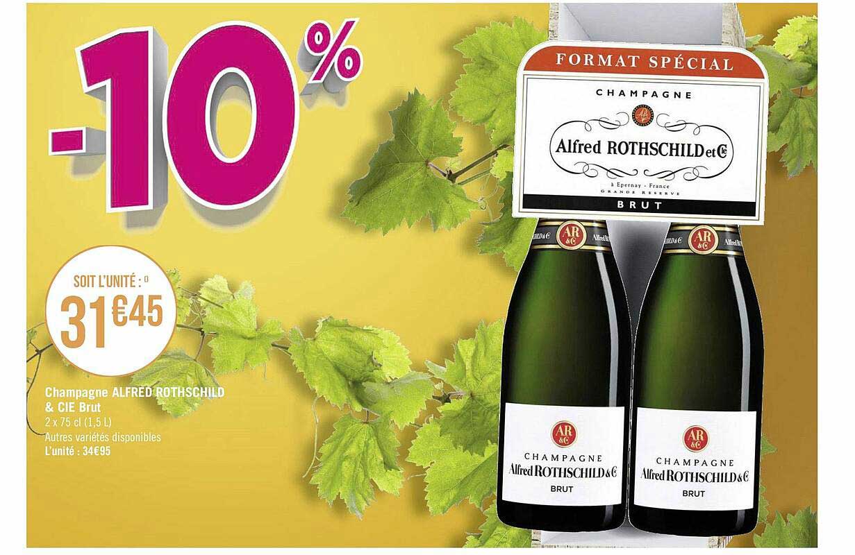 champagne alfred rothschild & cie brut