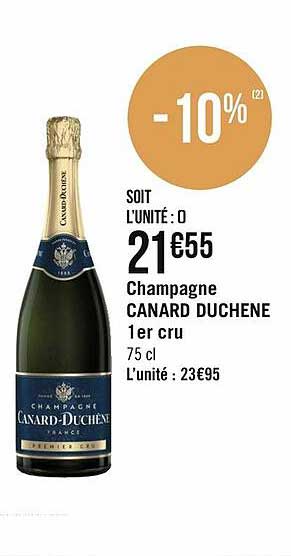 champagne canard duchêne 1er cru