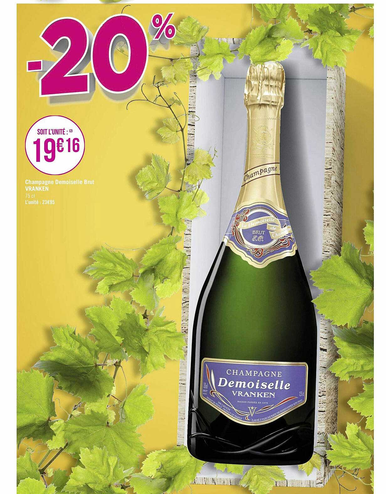 Champagne Demoiselle Brut Vranken