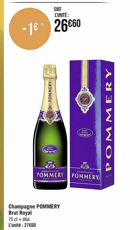 Champagne Pommery Brut Royal