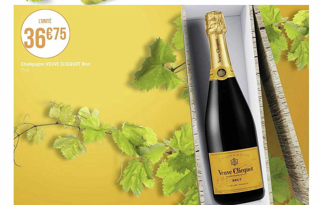 champagne veuve clicquot brut