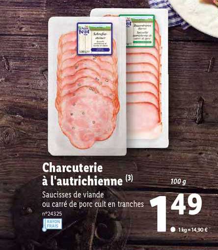 charcuterie à l'autrichienne