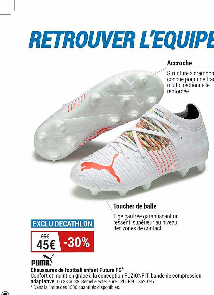 chaussures de football future fg puma