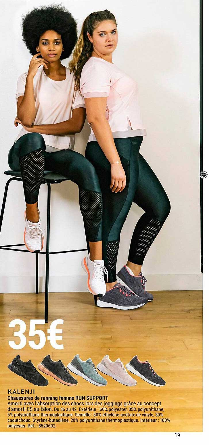 Chaussures De Running Femme Run Support Kalenji