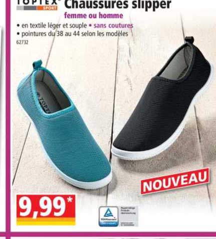 Chaussures Slipper Toptex
