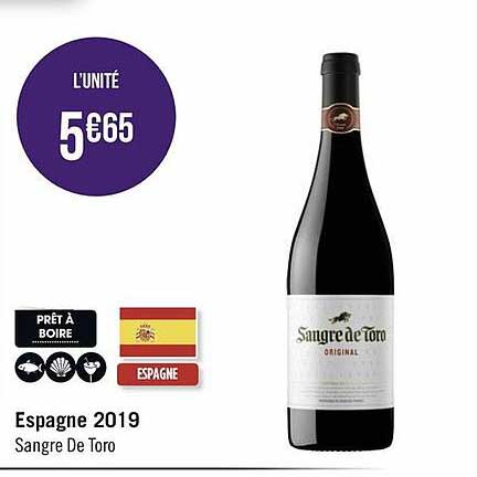 espagne 2019 sangre de toro