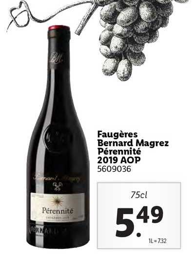 faugères bernard magrez pérennité 2019 aop