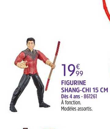 figurine shang-chi 15 cm