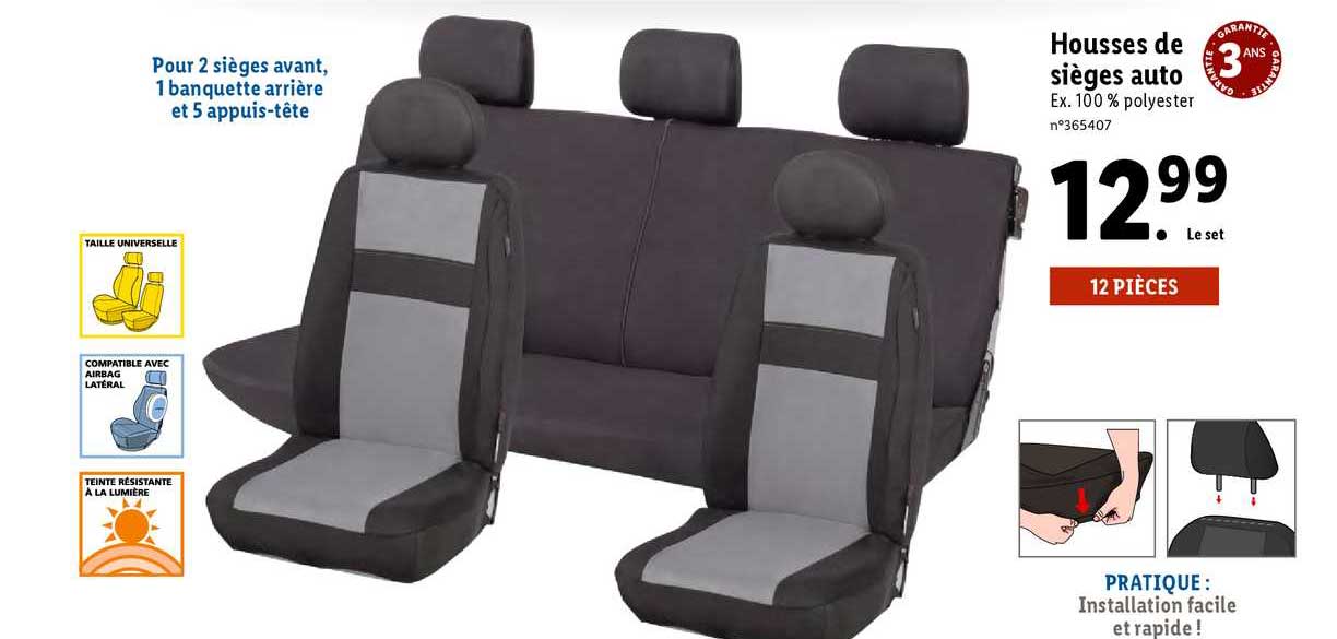 Housses De Siège Auto