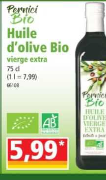 Huile D'olive Bio Vierge Extra