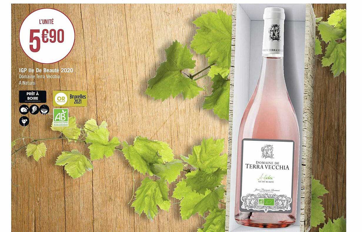 igp île de beauté 2020 domaine terra vecchia à natura