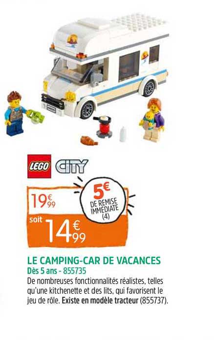 le camping-car de vacances
