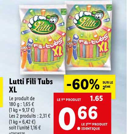 Lutti Fili Tubs Xl
