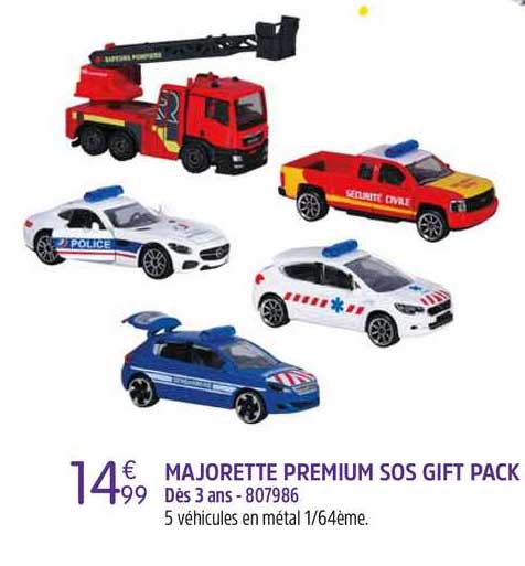 Majorette Premium Sos Gift Pack