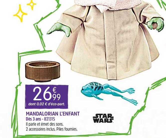 mandalorian l'enfant star wars