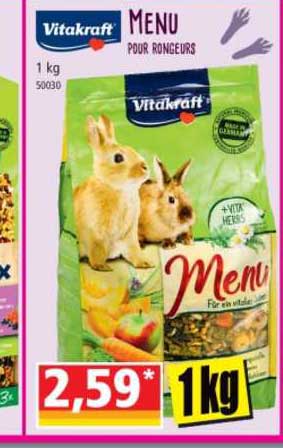 Menu Pour Rongeurs Vitakraft