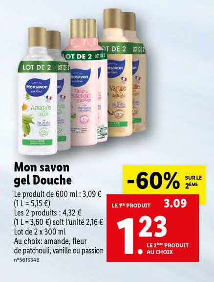 Mon Savon Gel Douche