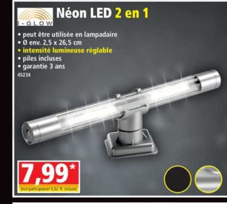 néon led 2 en 1 i-glow