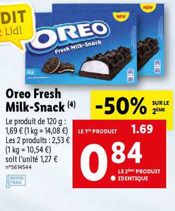 Oreo Fresh Milk-snack