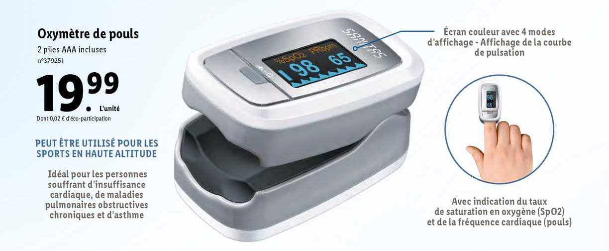 oxymètre de pouls