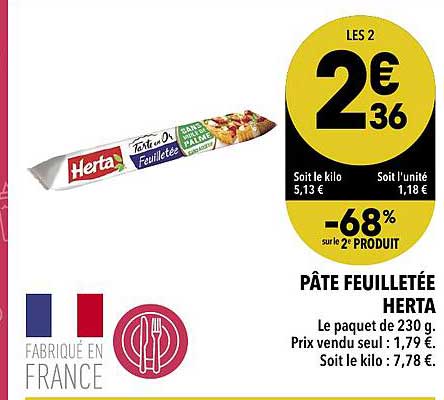 Pâte Feuilletée Herta