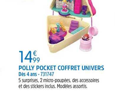 Polly Pocket Coffret Univers
