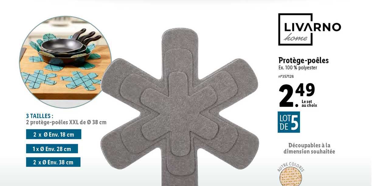 protège-poêles livarno home
