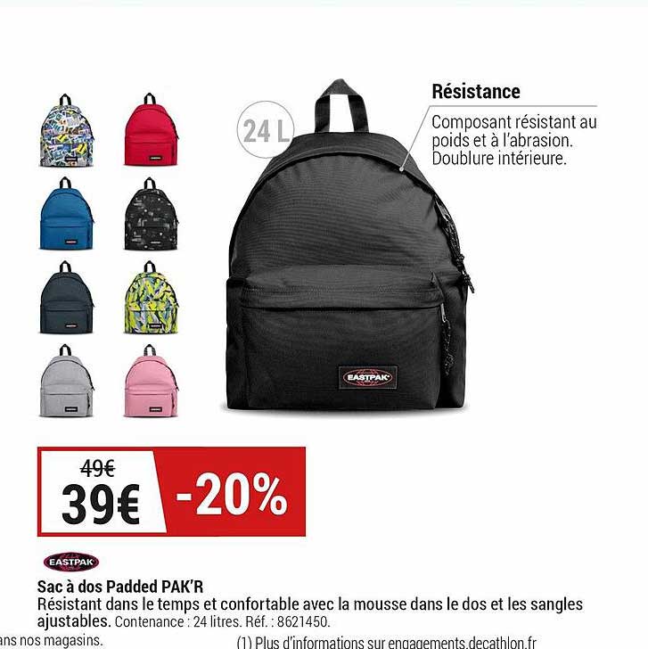 Sac à Dos Padded Pak'r Eastpak
