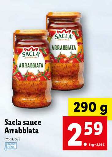 Sacla Sauce Arrabbiata