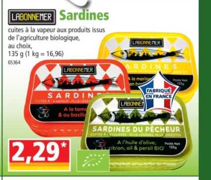 sardines la bonne mer