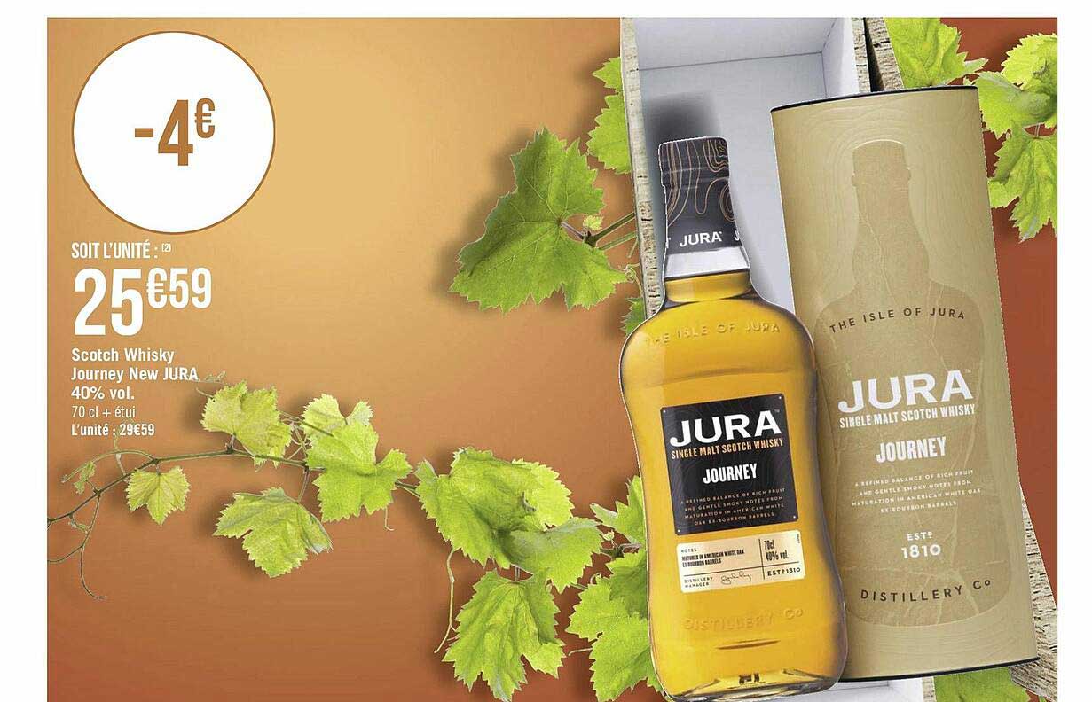 scotch whisky journey new jura 40% vol.
